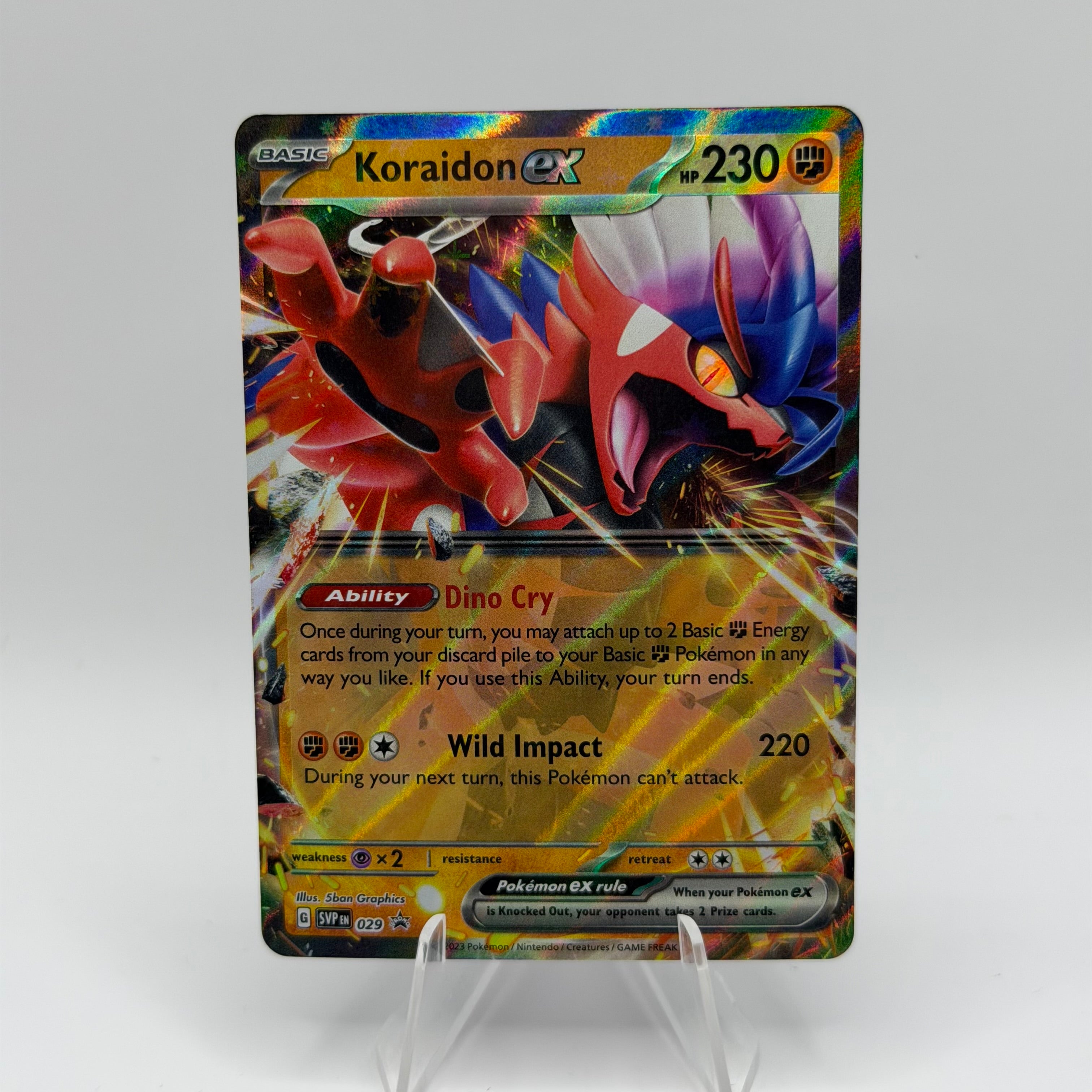 Koraidon ex (SVP 029)
SV Black Star Promos #0007