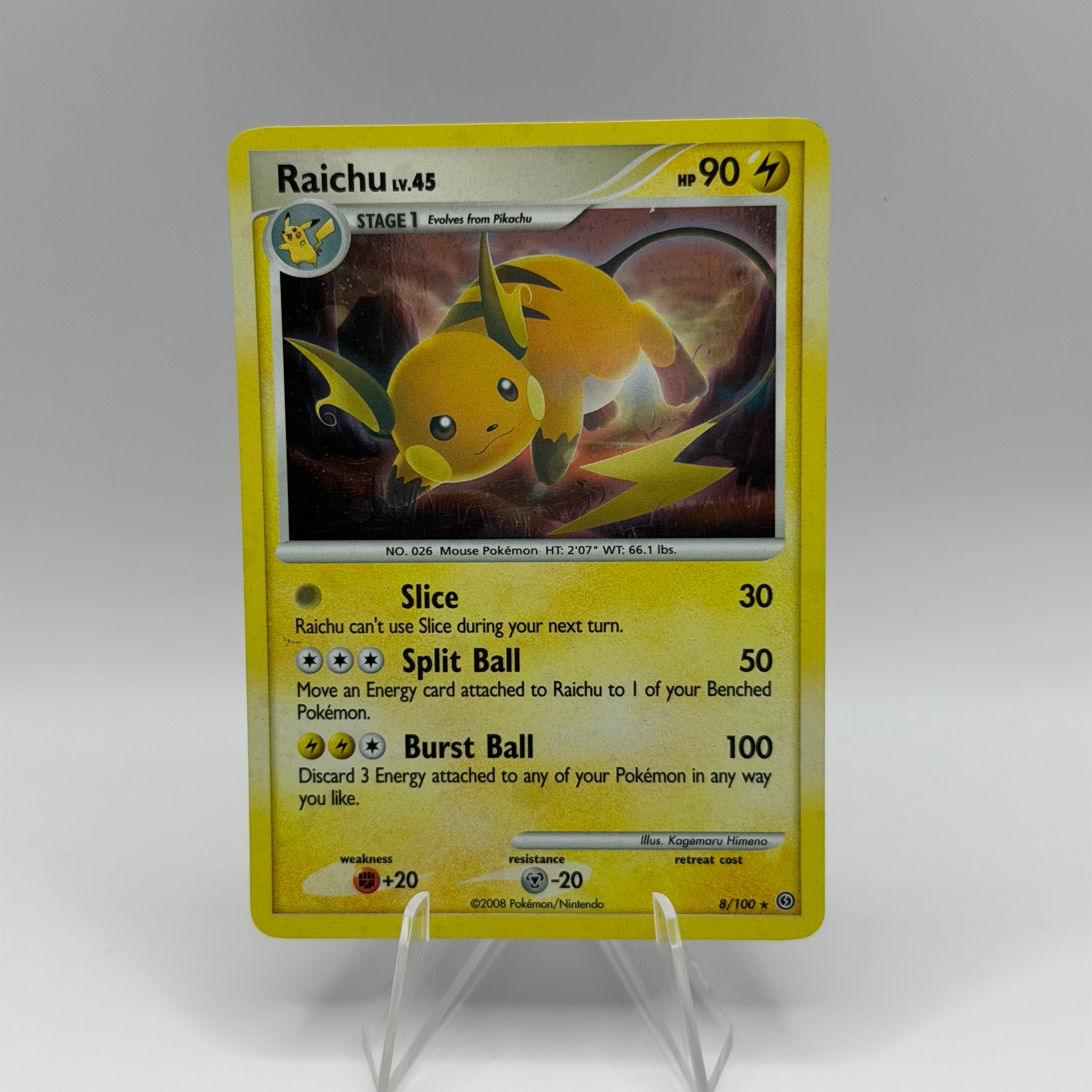 Raichu Lv.45 holo (STF 8)
Stormfront #0228