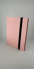9-Pocket Basic Binder med sidomatning – 360 kort (Rosa)