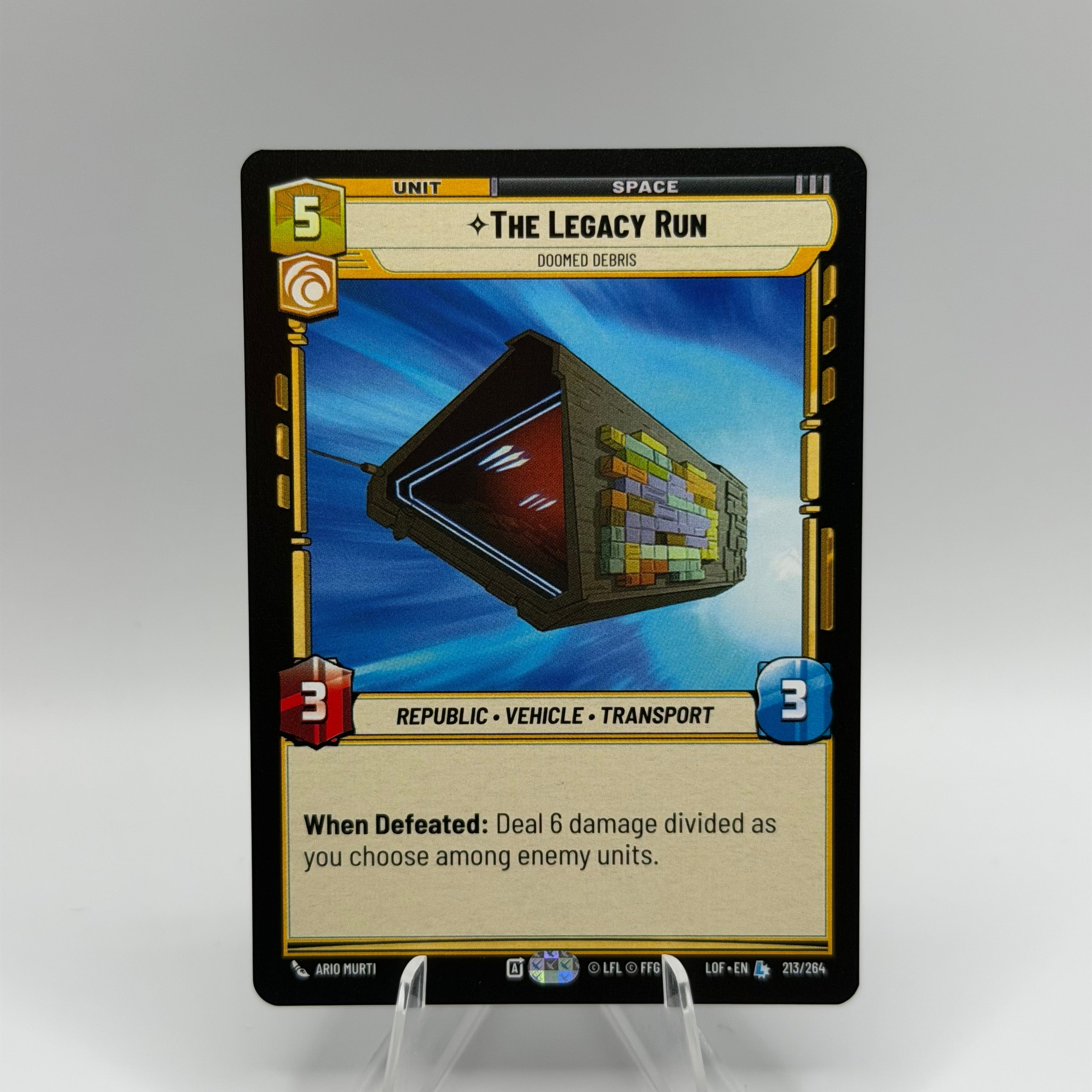 The Legacy Run - Doomed Debris - Legends of the Force (LOF) #0285