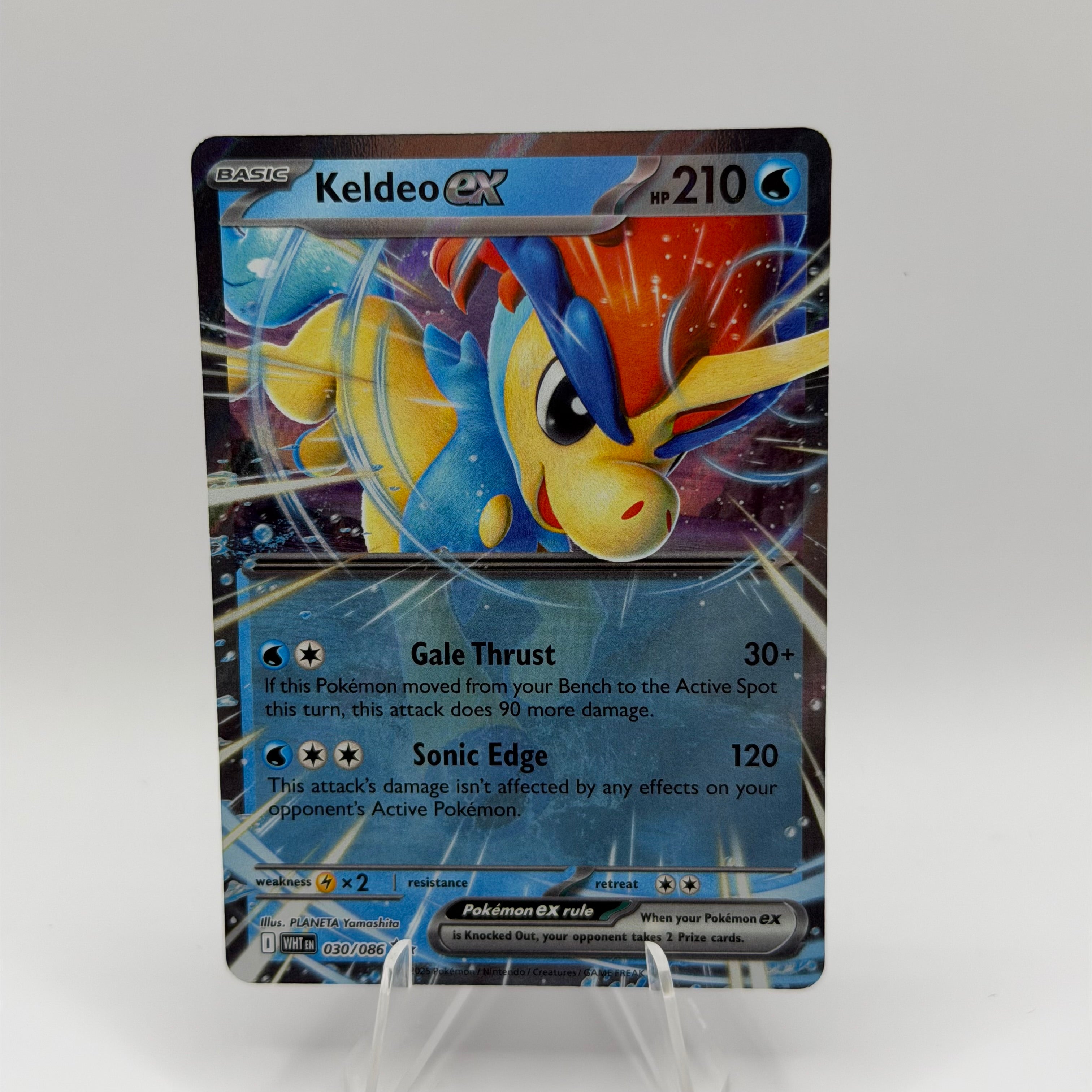 Keldeo ex (WHT 030)
White Flare #0028