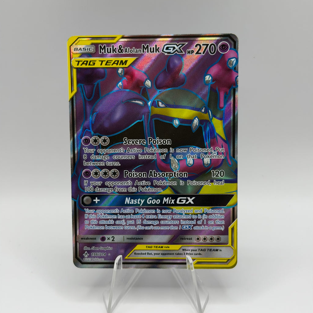 Muk & Alolan Muk GX (UNB 196)
Unbroken Bonds #0217
