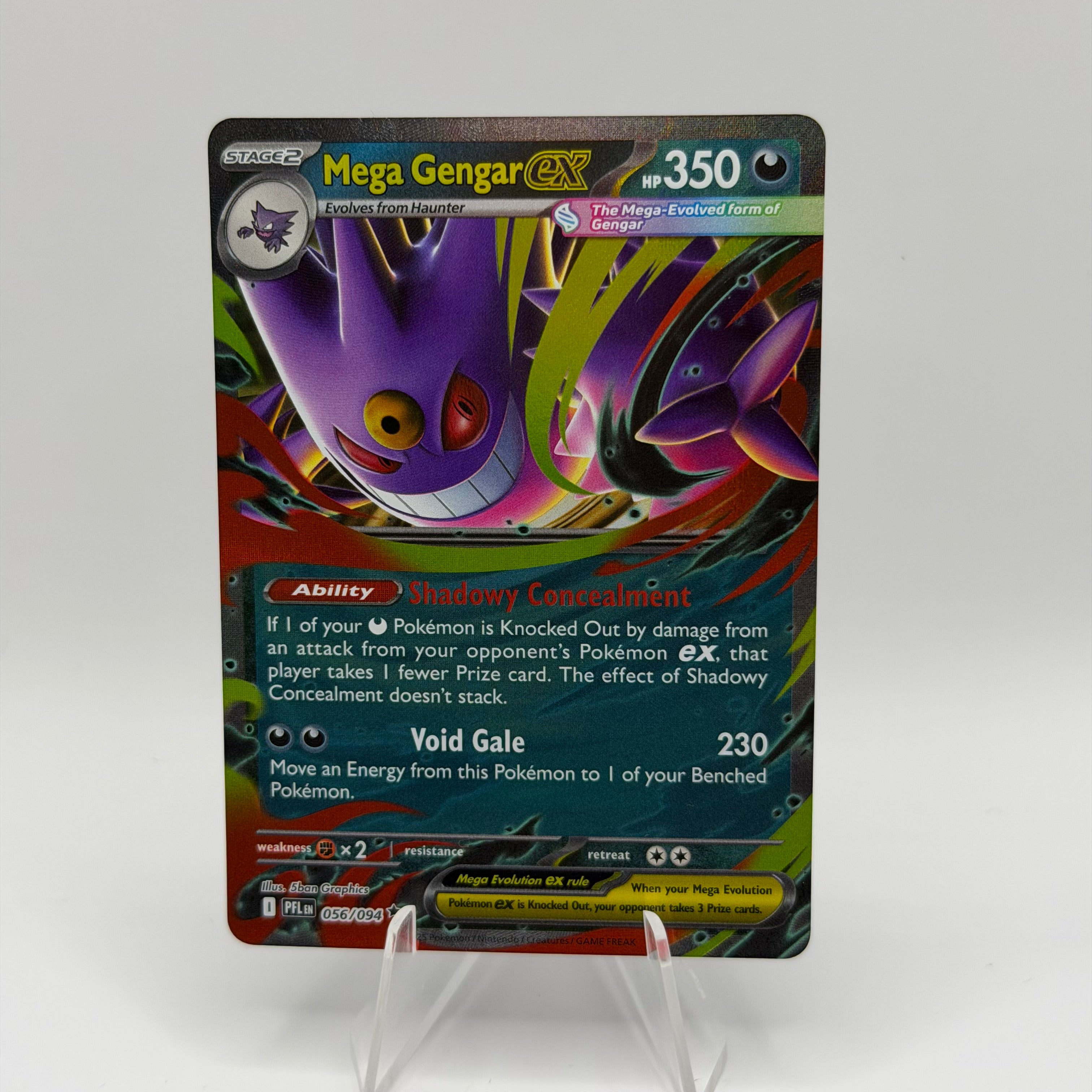 Mega Gengar ex (PFL 056)
Phantasmal Flames #0042