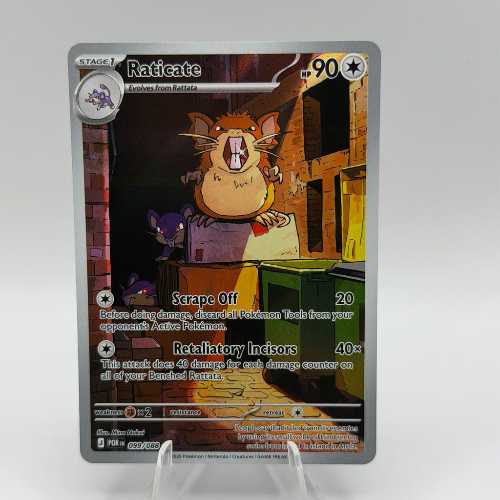 Raticate (POR 099)
Perfect Order #0100