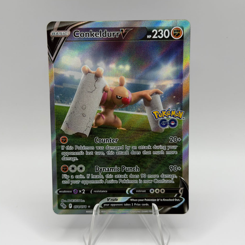 Conkeldurr V (PGO 074)
Pokémon GO #0143