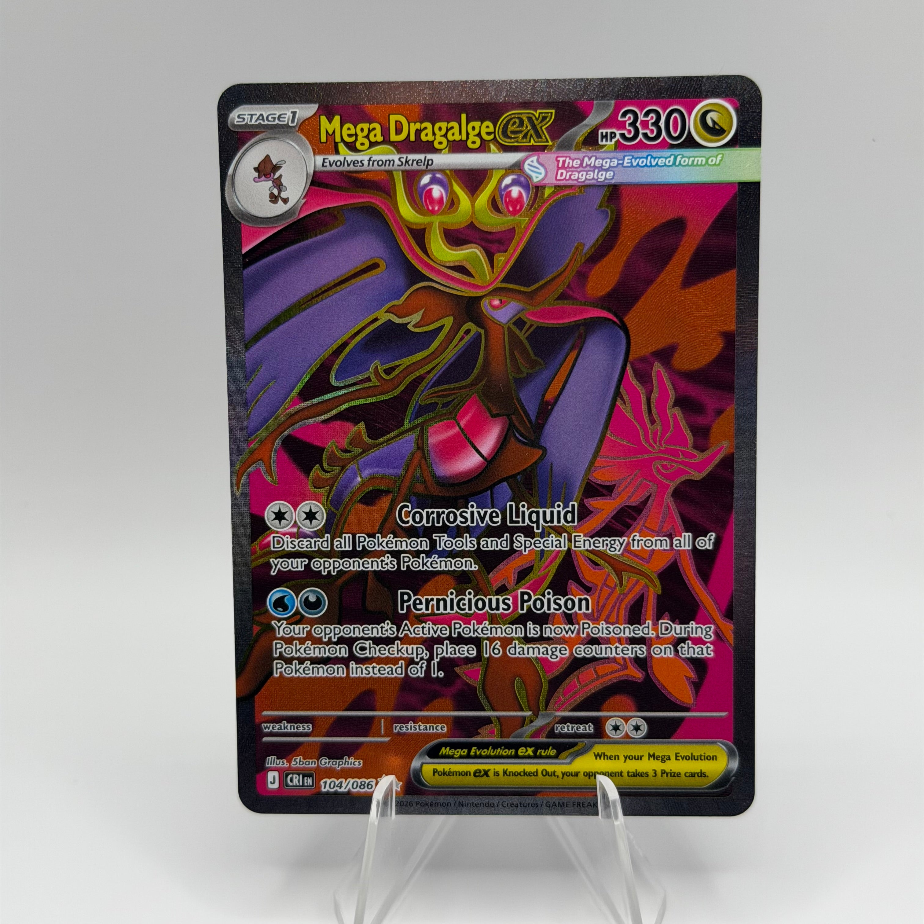 Mega Dragalge ex (CRI 104)
Chaos Rising #0071