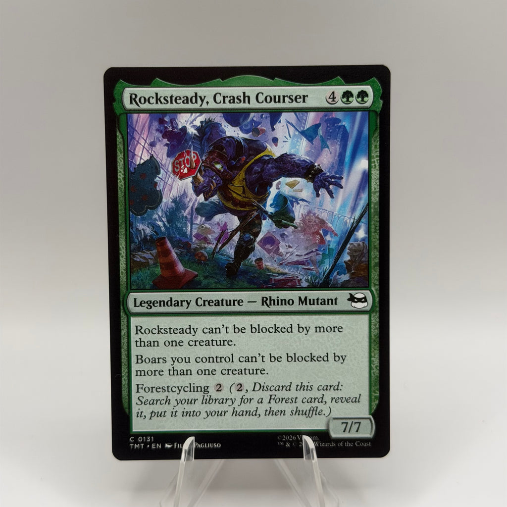 Rocksteady, Crash Courser - Teenage Mutant Ninja Turtles (TMT)#0335
