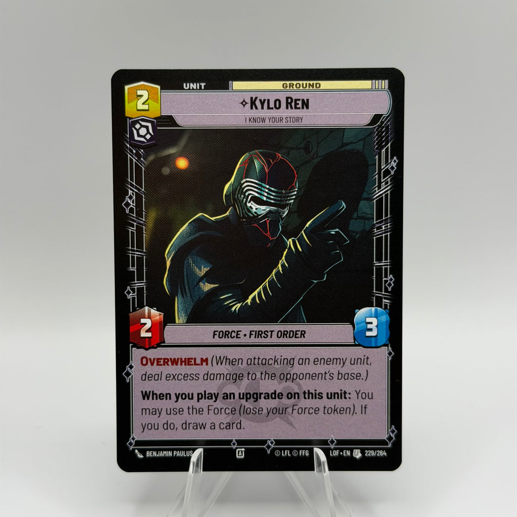 Kylo Ren - I Know Your Story - Legends of the Force (LOF) #0294
