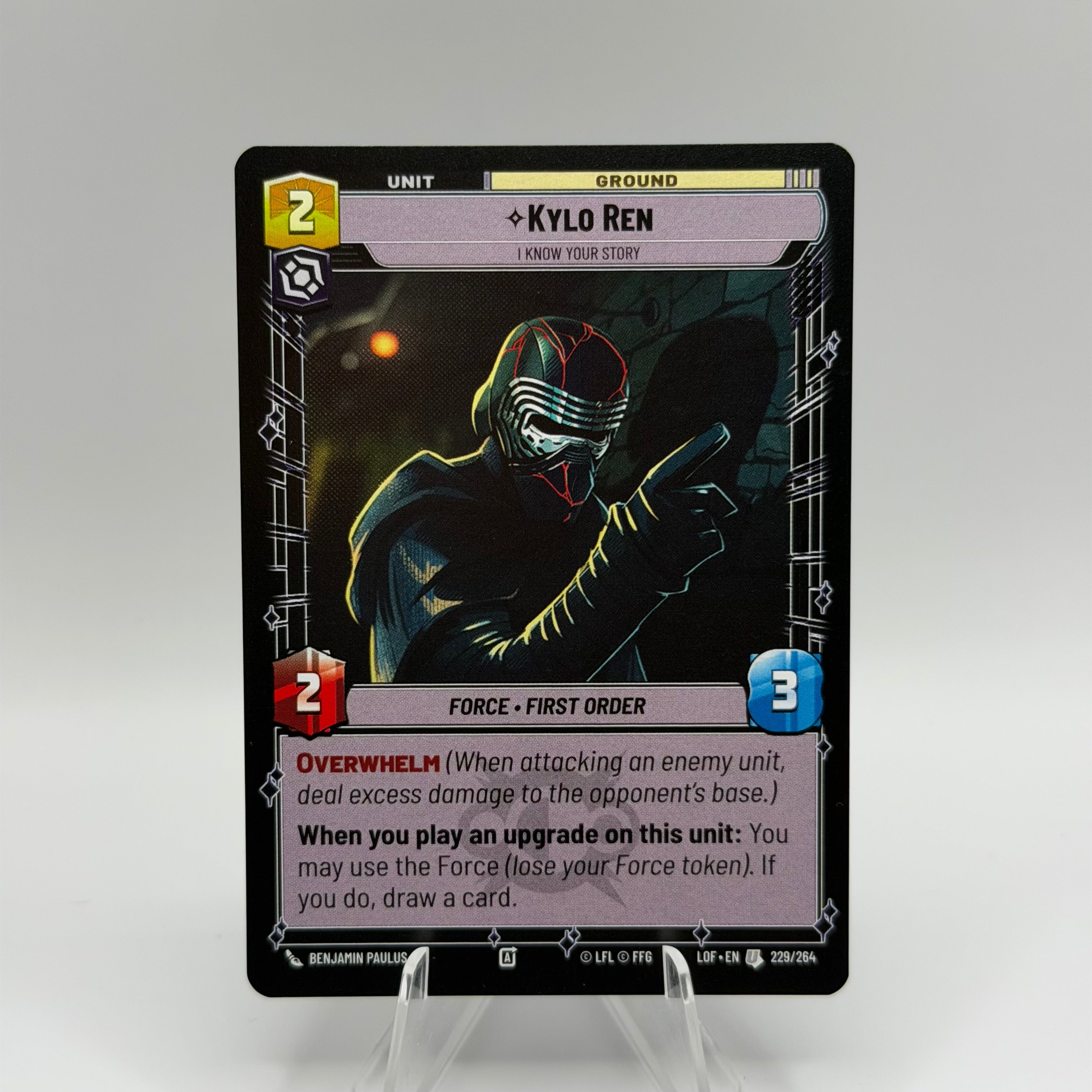 Kylo Ren - I Know Your Story - Legends of the Force (LOF) #0294