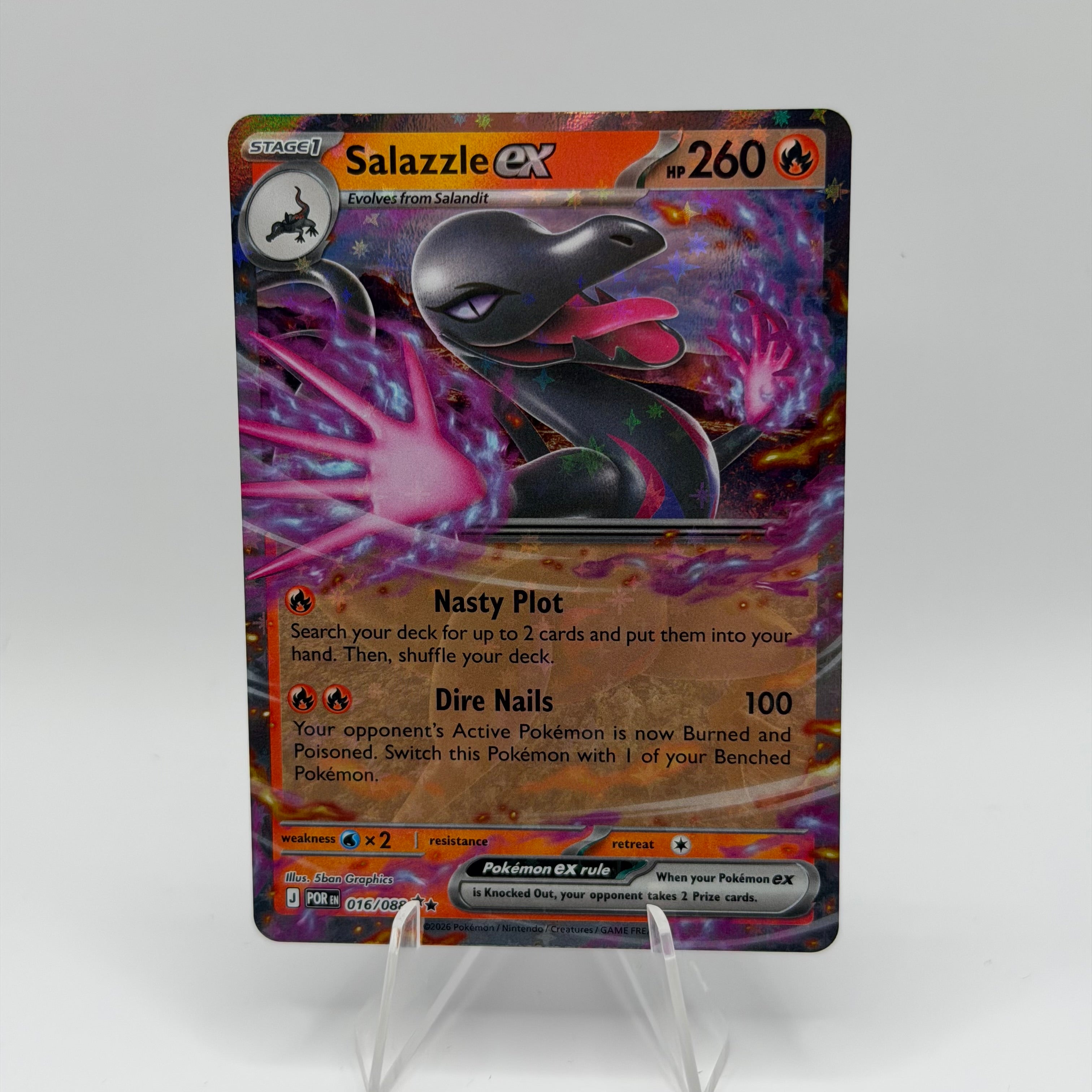 Salazzle ex (POR 016)
Perfect Order #0051