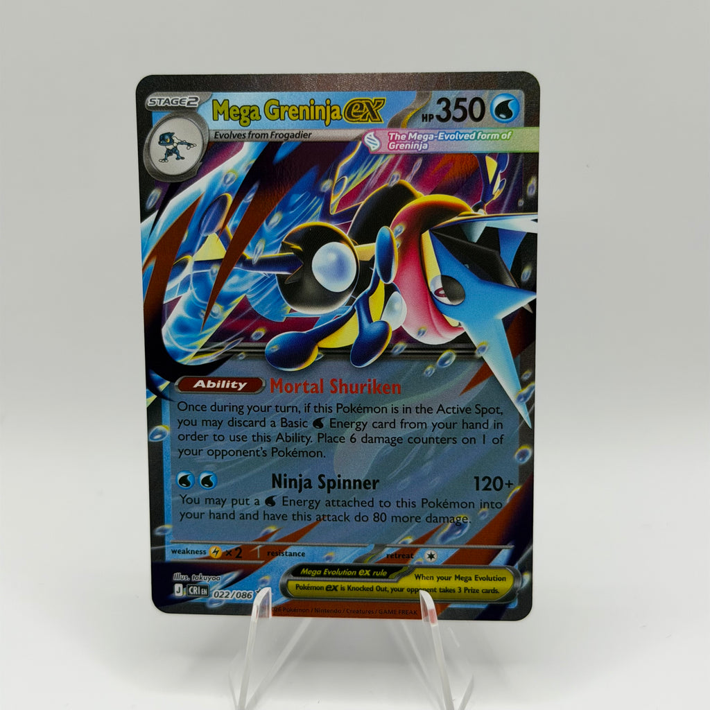 Mega Greninja ex (CRI 022)
Chaos Rising #0047
