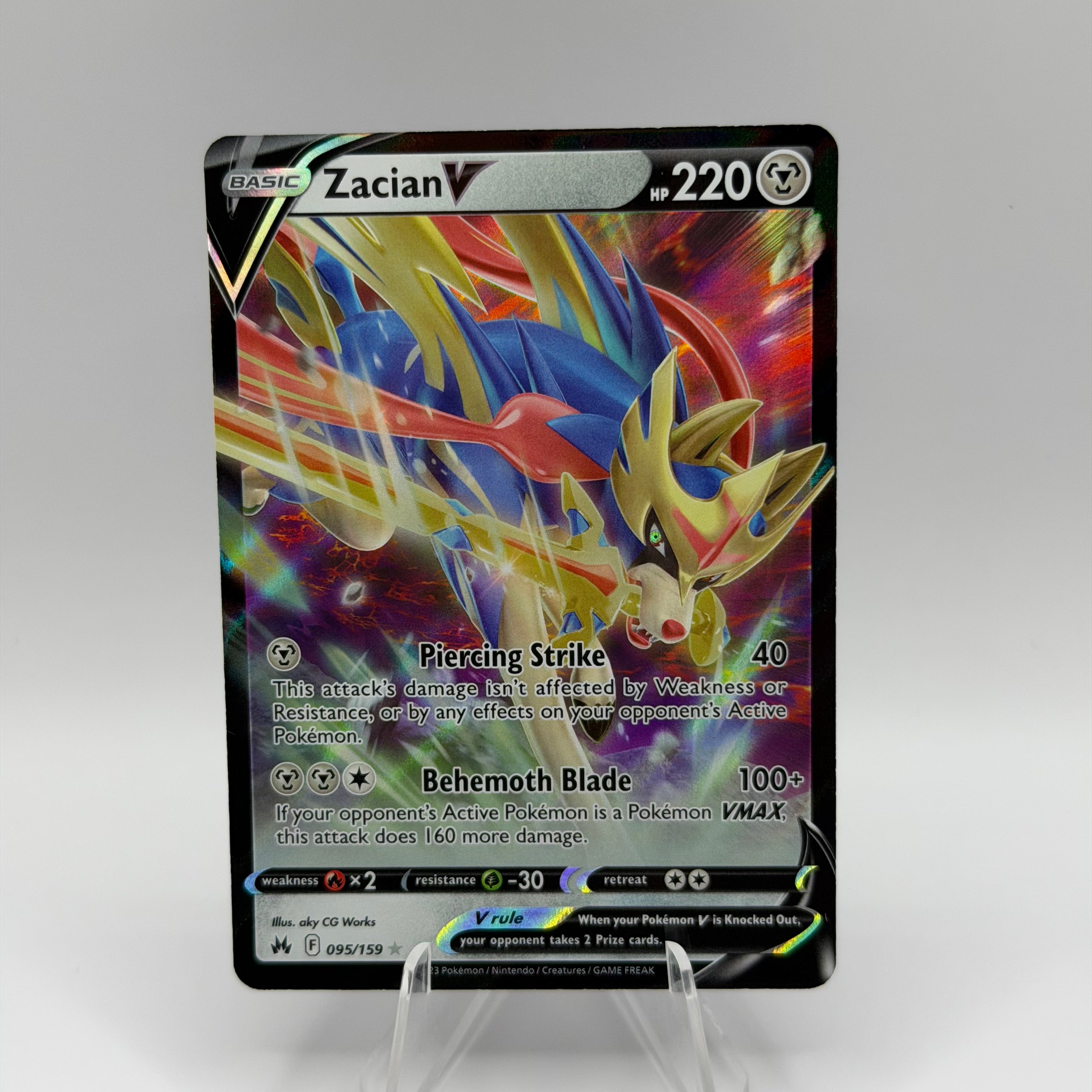 Zacian V (CRZ 095)
Crown Zenith #0087