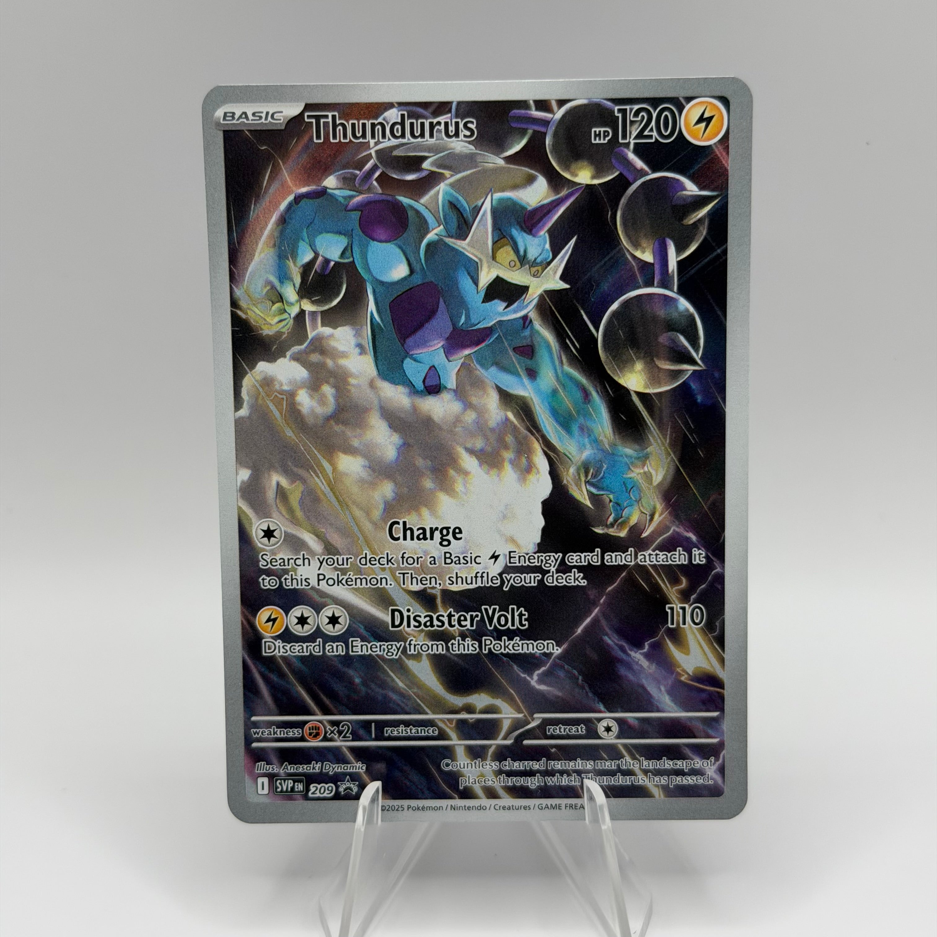 Thundurus (SVP 209)
SV Black Star Promos #0141