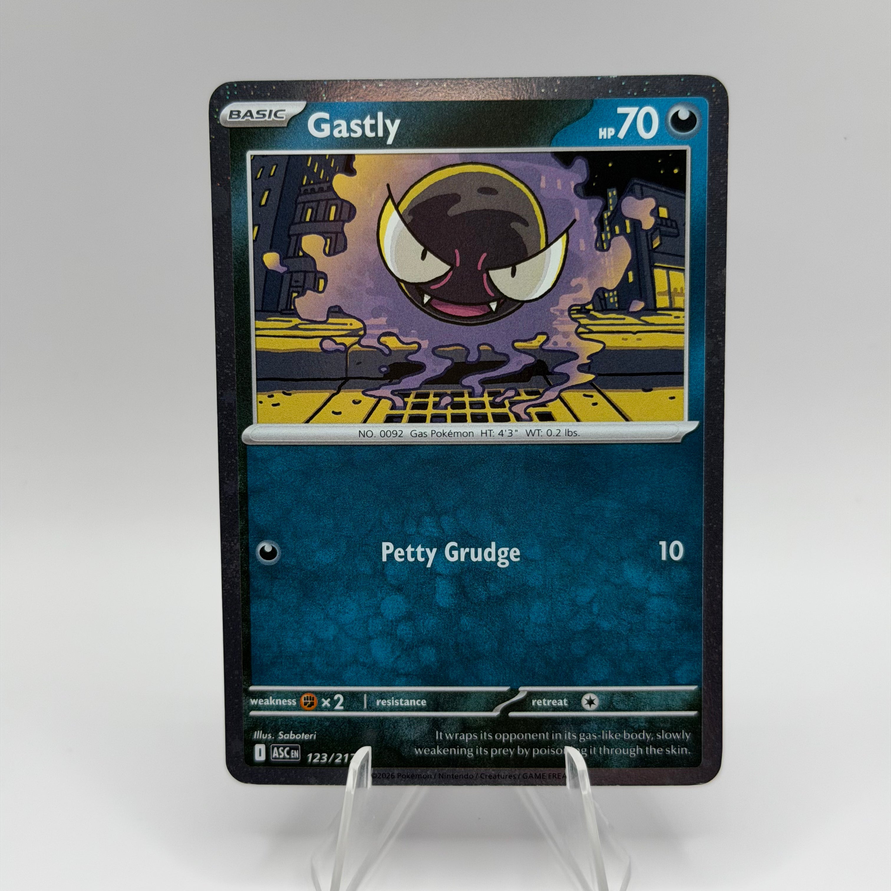 Gastly (xASC 123)
Ascended Heroes #0063