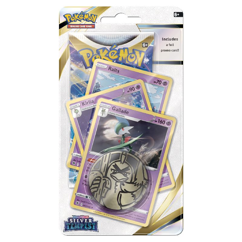 Pokémon Sword & Shield 12: Silver Tempest Premium Checklane Blister Pack - Gallade