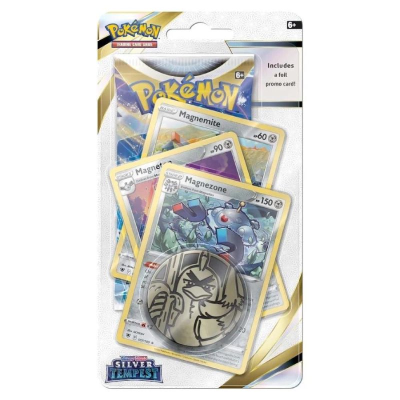 Pokemon Sword & Shield 12: Silver Tempest Premium Checklane Blister Pack - Magnezone