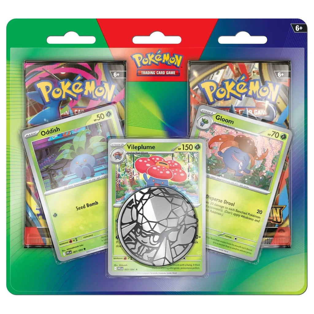 Pokémon: Enhanced 2-Pack Blister – Oddish, Gloom & Vileplume