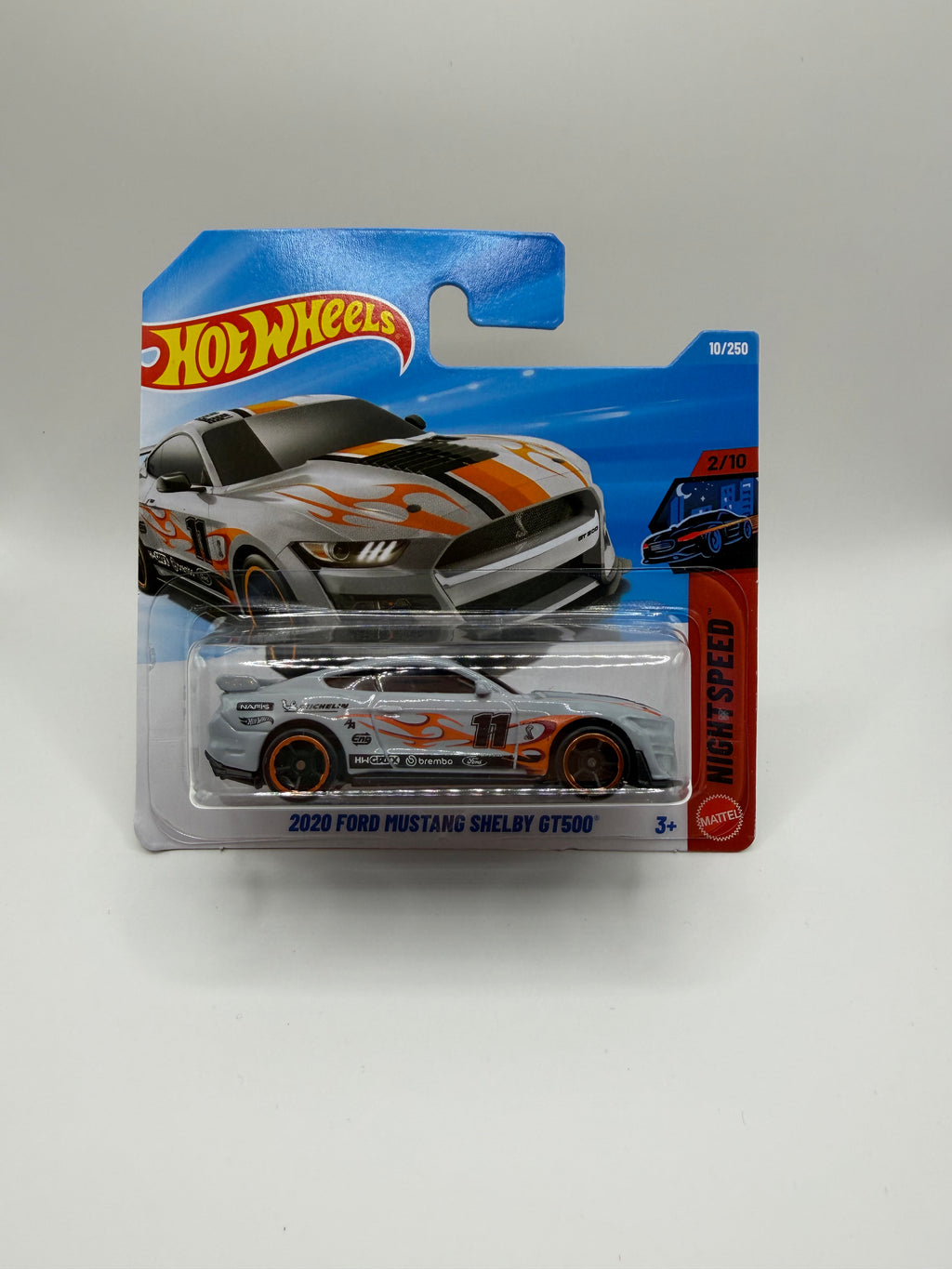 Hot Wheels 2020 Ford Mustang Shelby GT500 (modellnummer 10/250)