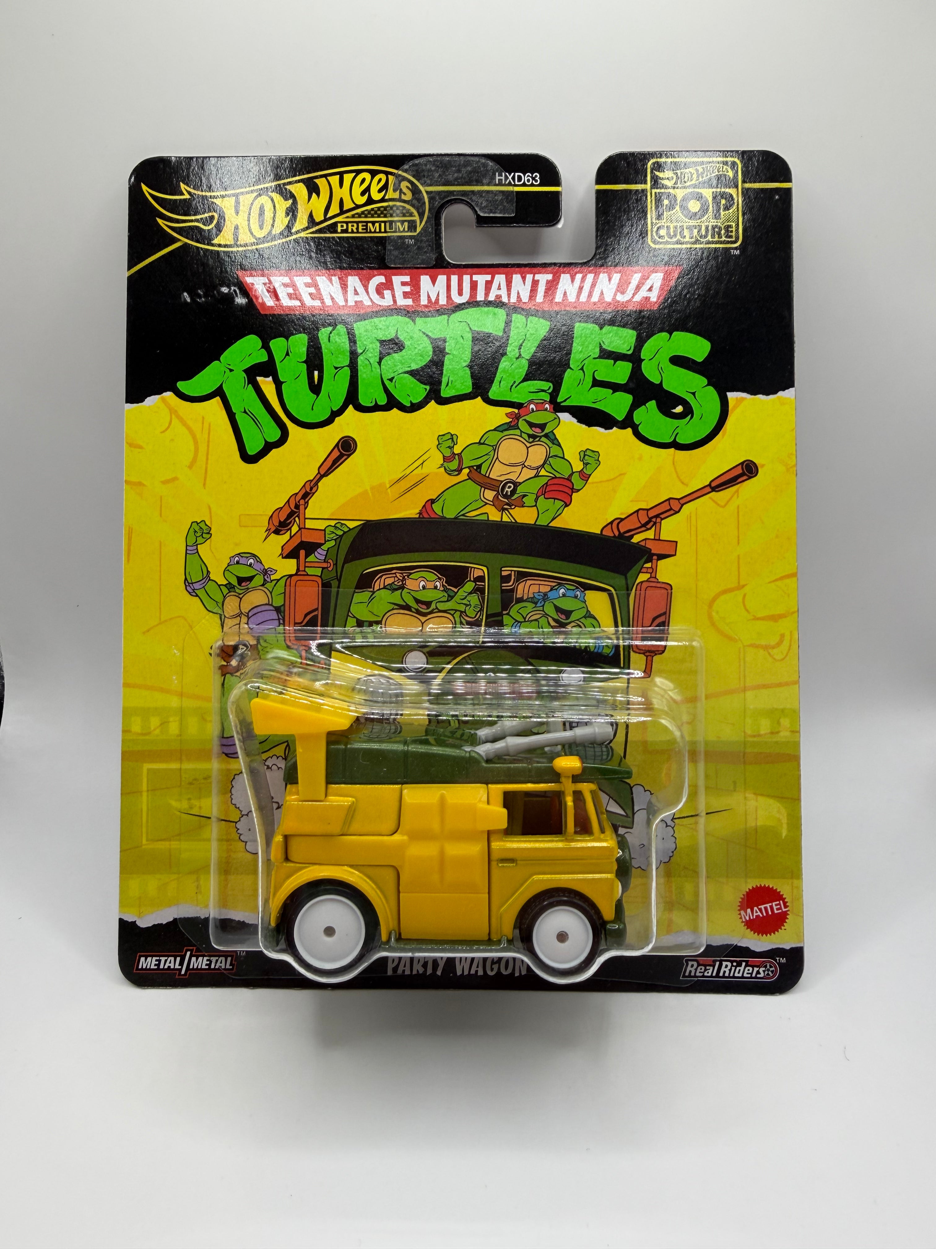 Hot Wheels Premium Pop Culture Teenage Mutant Ninja Turtles Party Wagon