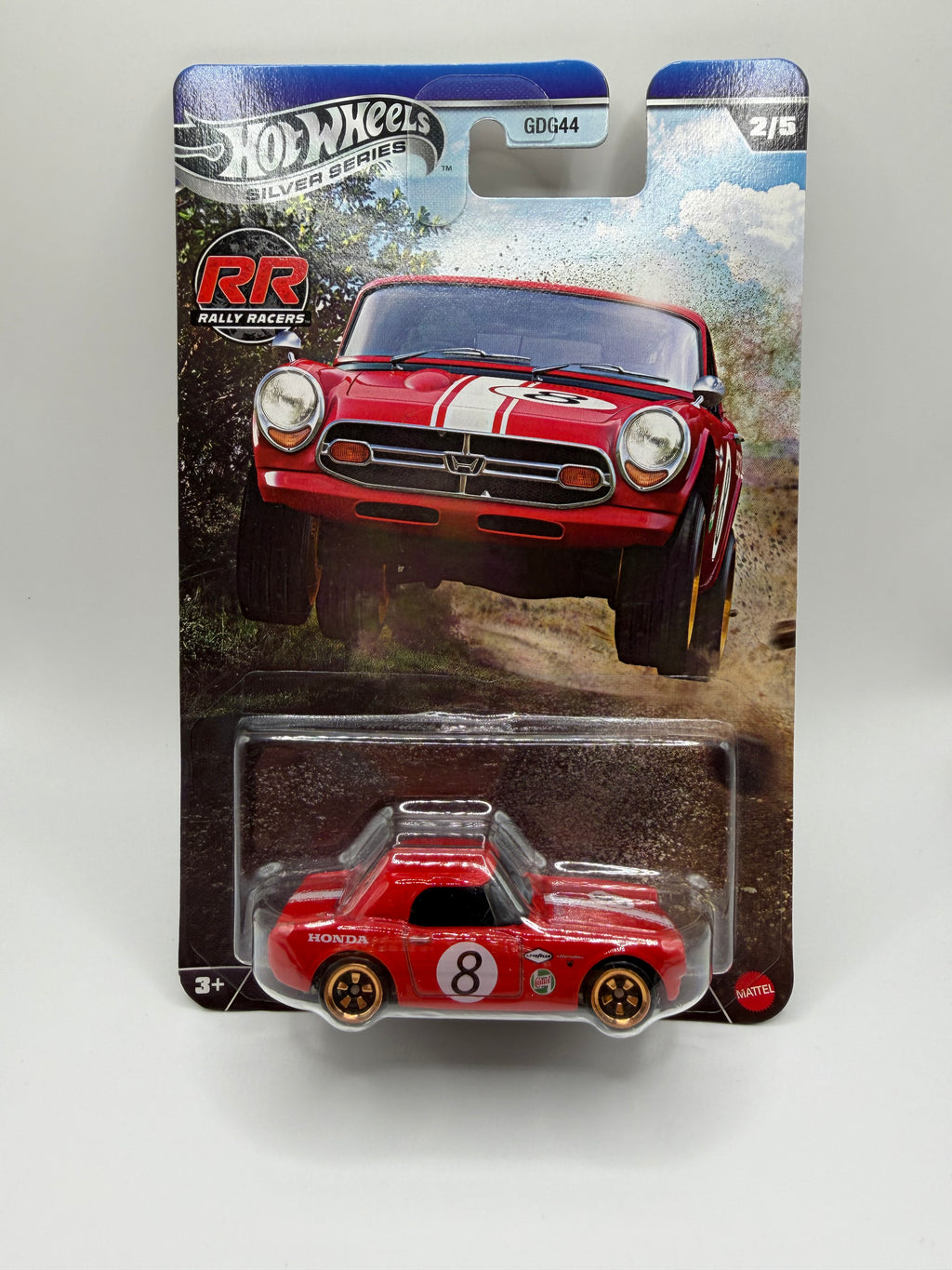 Hot Wheels Silver Series Rally Racers Honda S800 Racing