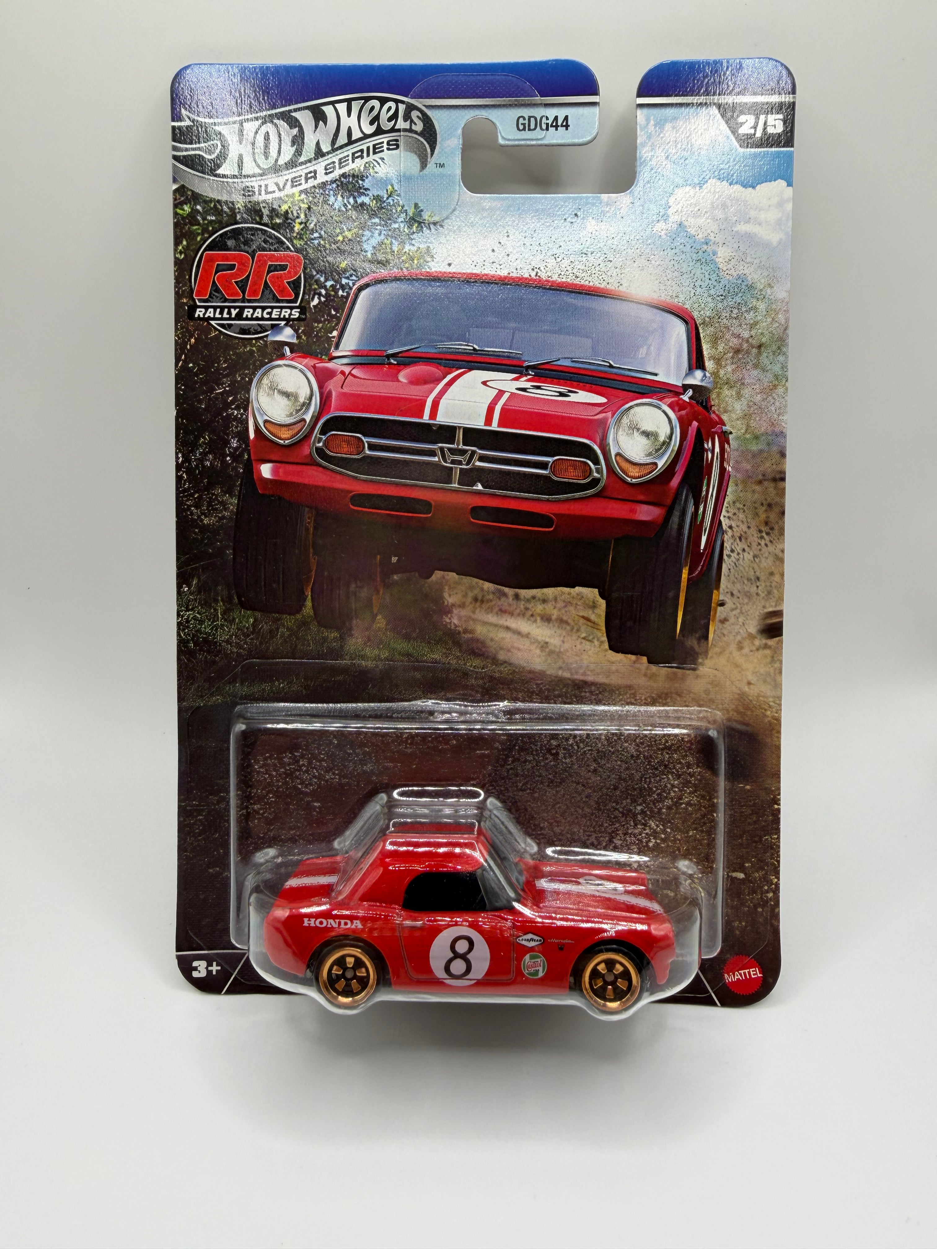 Hot Wheels Silver Series Rally Racers Honda S800 Racing