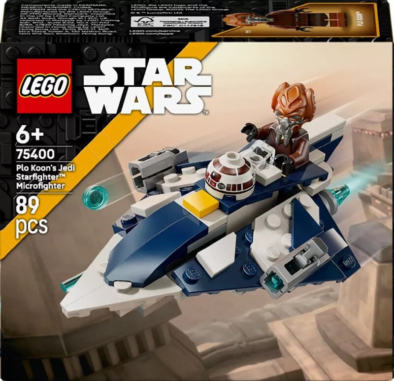 LEGO Star Wars 75400 Plo Koon’s Jedi Starfighter Microfighter