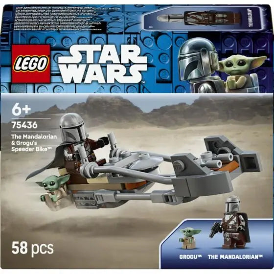 LEGO Star Wars 75436 The Mandalorian & Grogu’s Speeder Bike