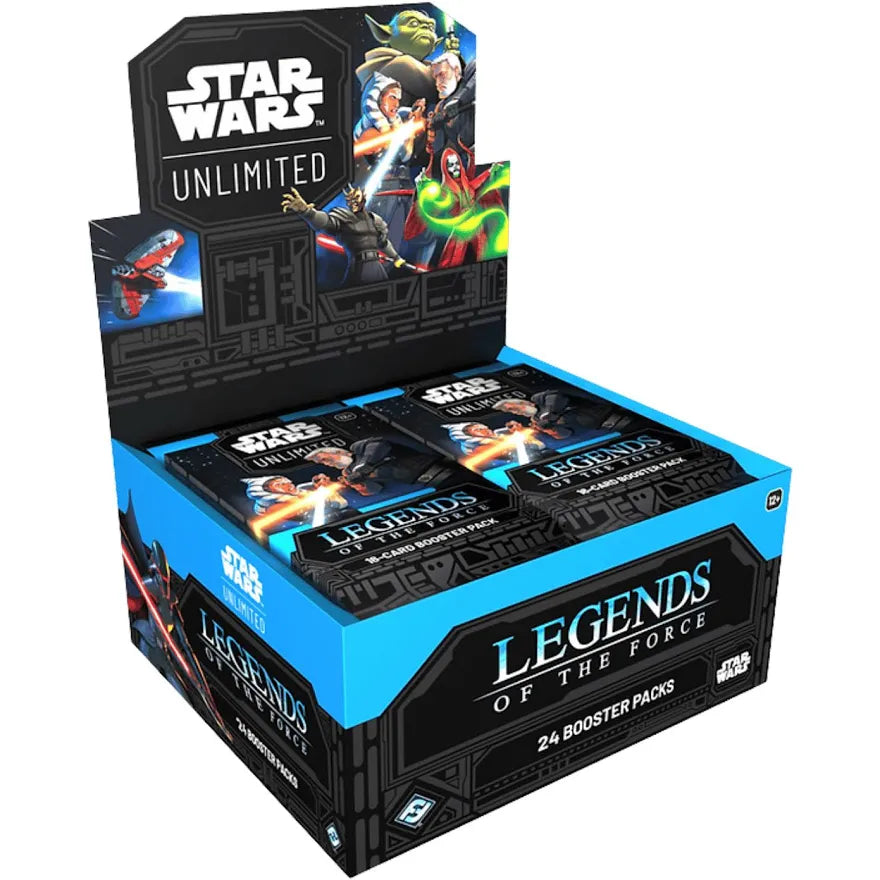 Star Wars: Unlimited – Legends of the Force Booster Display (24 Booster Packs)