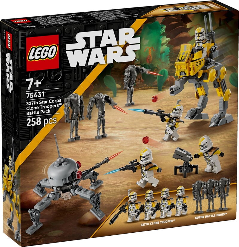 LEGO Star Wars 75372 Clone Trooper & Battle Droid Battle Pack
