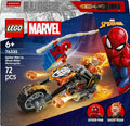 LEGO Marvel Super Heroes 76335 Spider-Man™ mot Ghost Rider™ på motorcykel