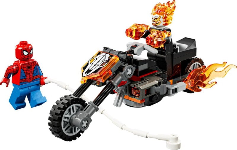 LEGO Marvel Super Heroes 76335 Spider-Man™ mot Ghost Rider™ på motorcykel