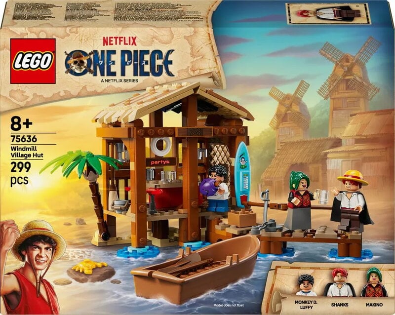 LEGO ONE PIECE 75636 Hydda i Väderkvarnsbyn